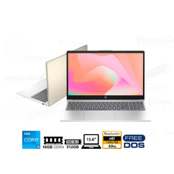 HP modelo 15-FD0053LA Core I5 – 1235U 12VA generación