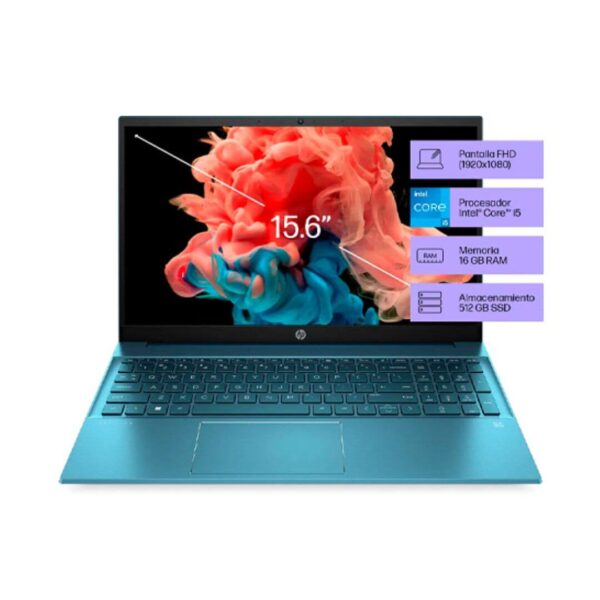 Laptop HP Pavilion 15-EG2525LA Core I5 1235U Ram 16gb SSd 512gb M.2 15.6" FHD